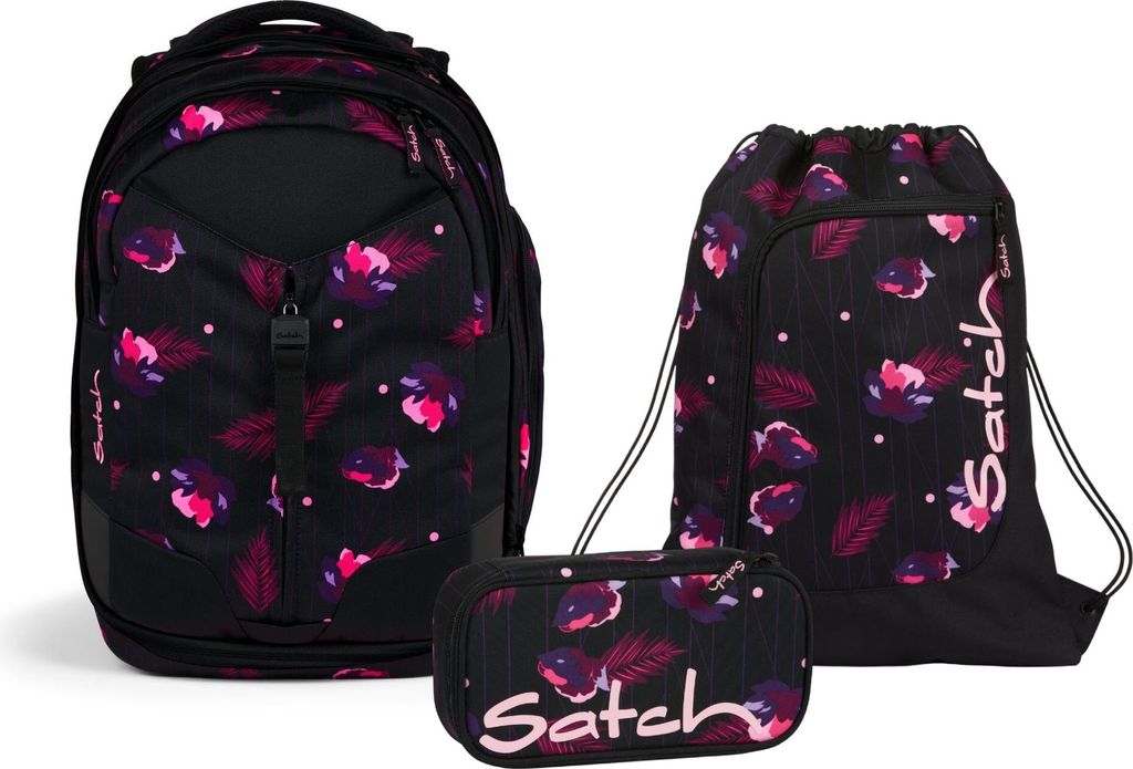 Satch Schulrucksack-Set MATCH Mystic Nights, Mäppchen + Produktbild 