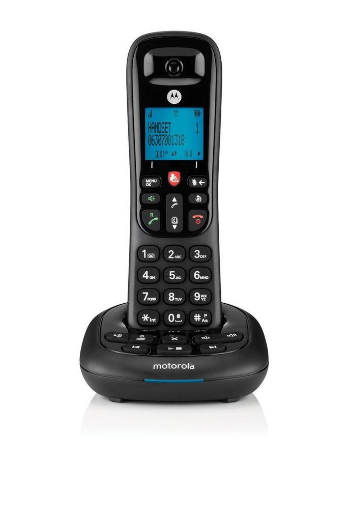Motorola CD4011 Single DECT Telefon schwarz Produktbild 