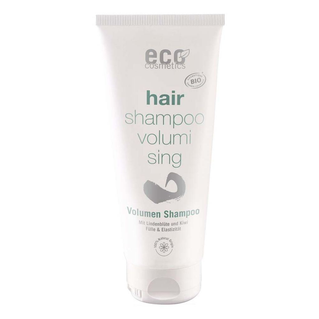 Eco Cosmetics VOLUMEN UND ELASTIZITÄT Shampoo mit Lindenblüte und Kiwi 200 ml