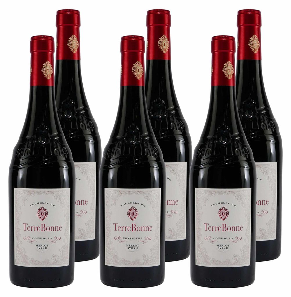Terre Bonne Merlot Syrah IGP -halbtrocken- (6 x 0,75L) Produktbild 