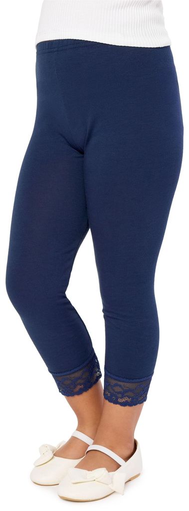 Merry Style Mädchen 3/4 Leggings MS10-293(Marineblau,152 Produktbild 