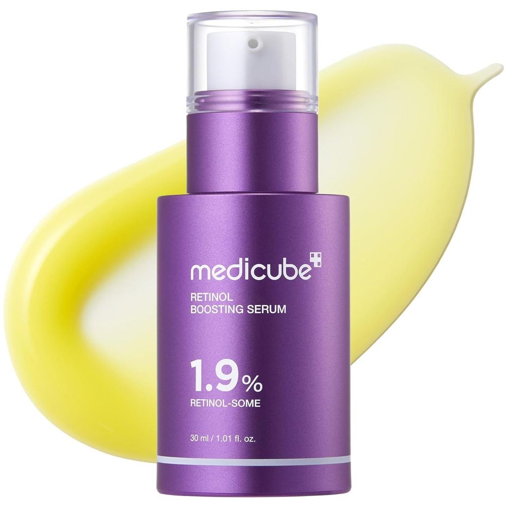 Medicube Retinol NMN Boosting Serum 30ml – 1,9% Retinol-Some, NMN & Peptide – Anti-Aging Nachtserum