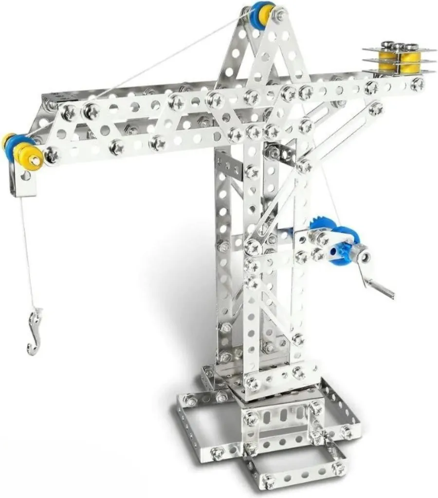 Pont Élévateur eitech avec Grue Mobile en Acier Galvanisé Durable - 9