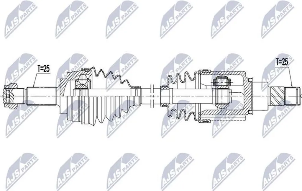 Supprimer les Vibrations : Arbre d'entraînement Micra NTY OE 391001HC3C