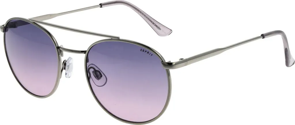 Esprit ET39220 577 53: Occhiali da Sole Pilot Argento e Lenti Viola