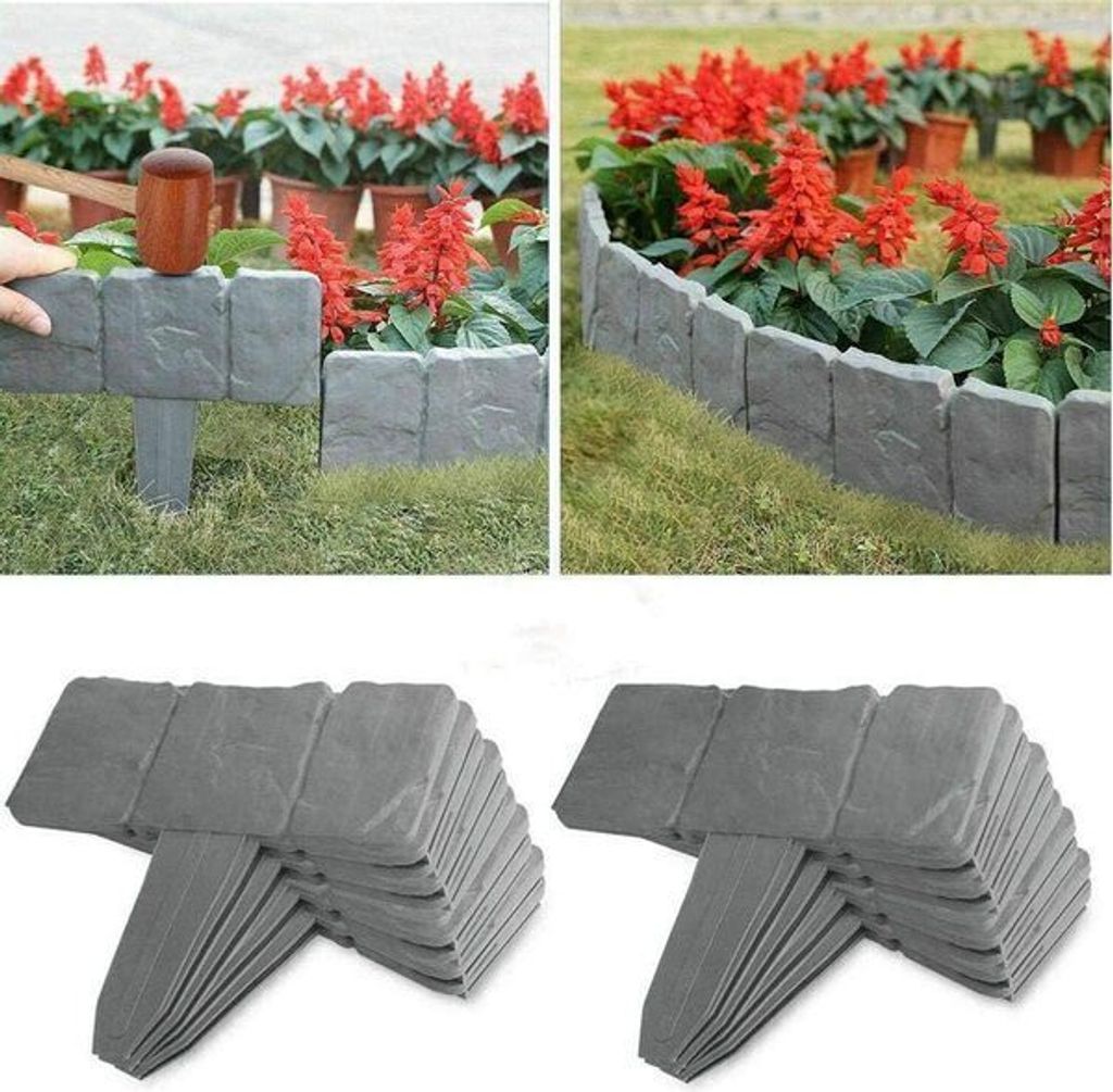Bordi per giardino in pietra Muro di pietra Muro di Immagine del prodotto 