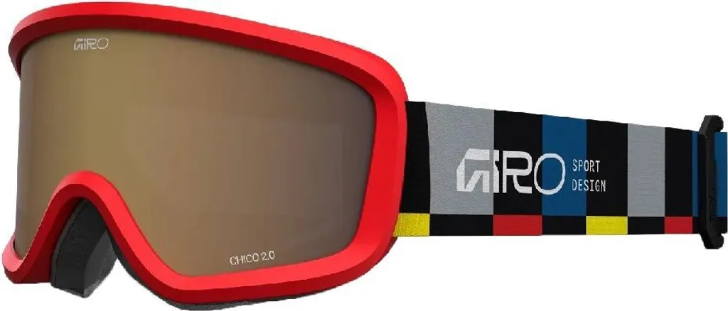 Lunettes de ski junior Giro Chico 2.0 anti-buée écran rouge