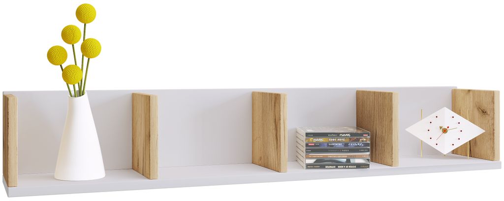 Holz Wandregal Wandboard Regal Honsa Produktbild 