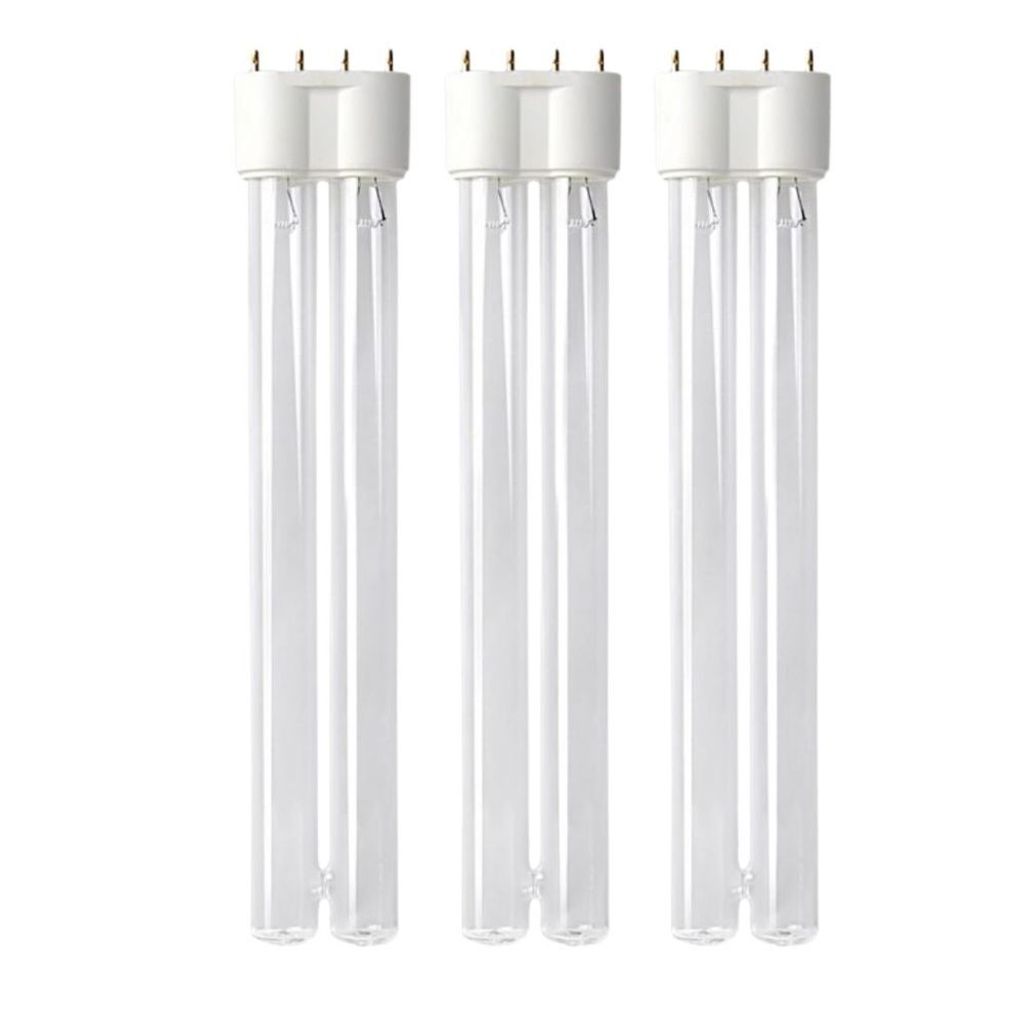 36 Watt UVC Ersatzlampe für Wasserklärer mit 2G11 Sockel 3er Set