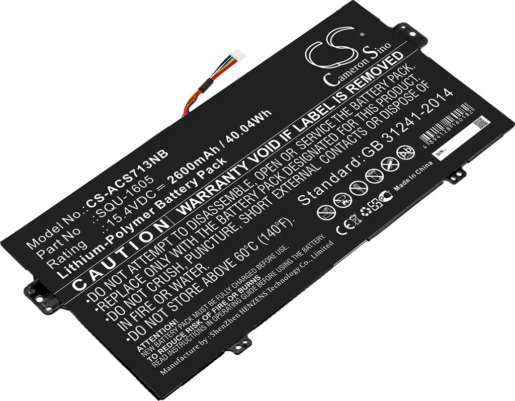 Batterie Li-Polymer 15.4V pour Acer SF713-51 Swift 7 Capacité Optimisée