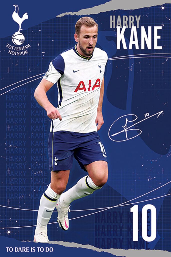 FC Tottenham Hotspur - Poster - Kane Immagine del prodotto 