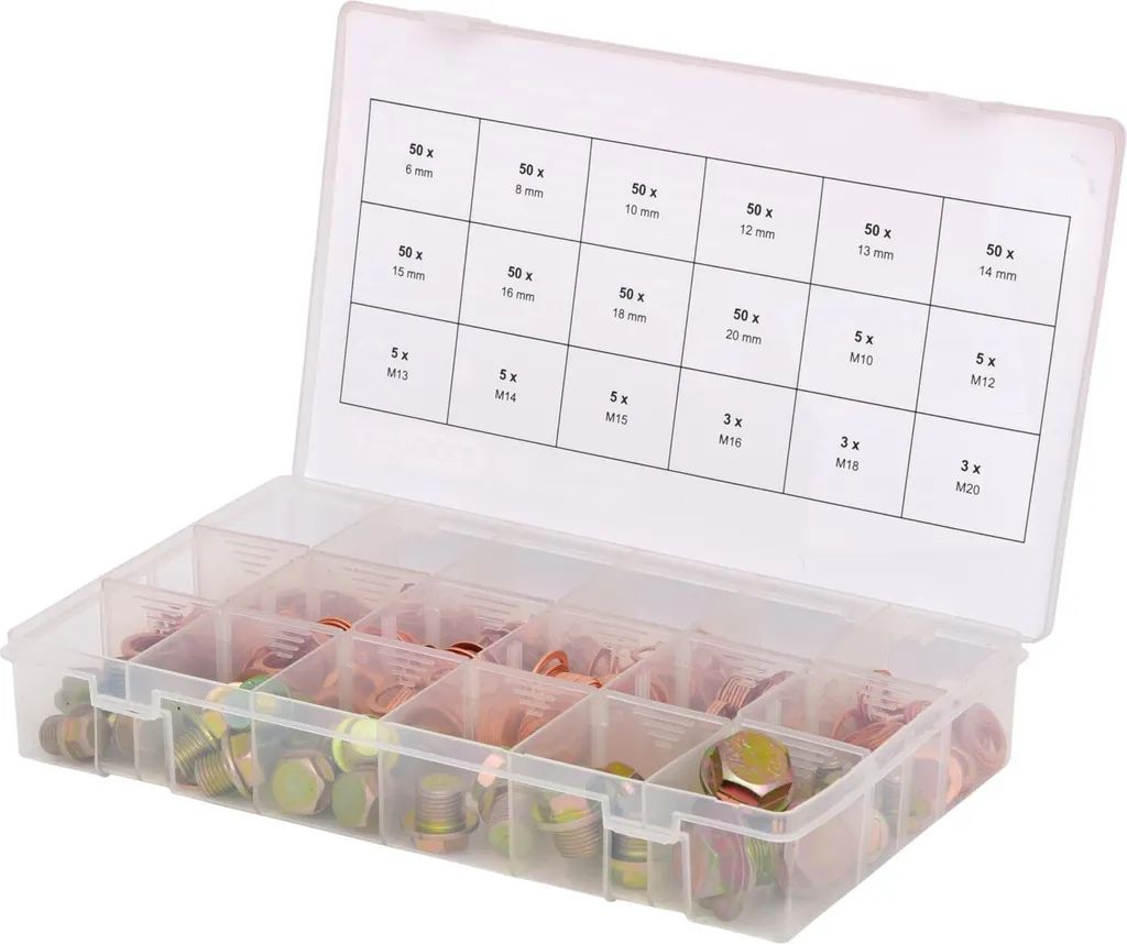 Offerta KS TOOLS 970.0200 Assortimento Viti Coppa Olio - 534 Pezzi