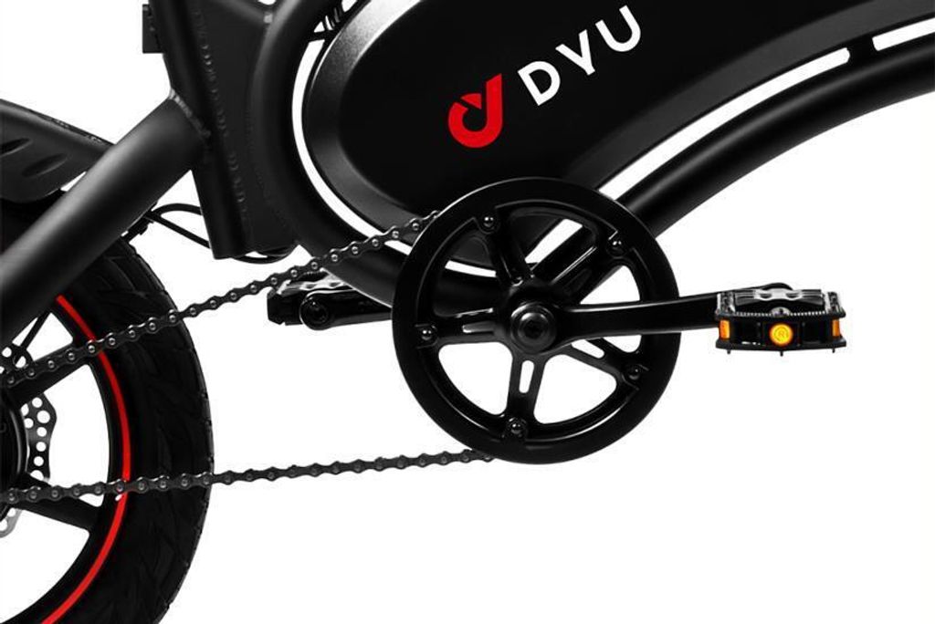DYU D3F 14" skladací bicykel E-Bike 250W Mountainbike 36V Obrázok produktu 10