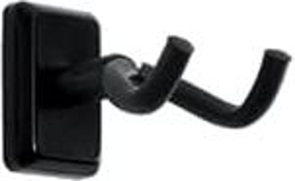 Black Wall Mount Guitar Hanger GFW-GTR-HNGRBLK