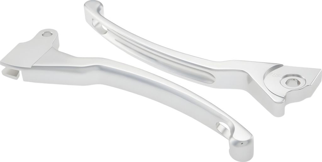 Sporthebel Set Bremse SIP Style Aluminium CNC silber für Vespa LX, LXV, S, Primavera, Sprint 50-150ccm