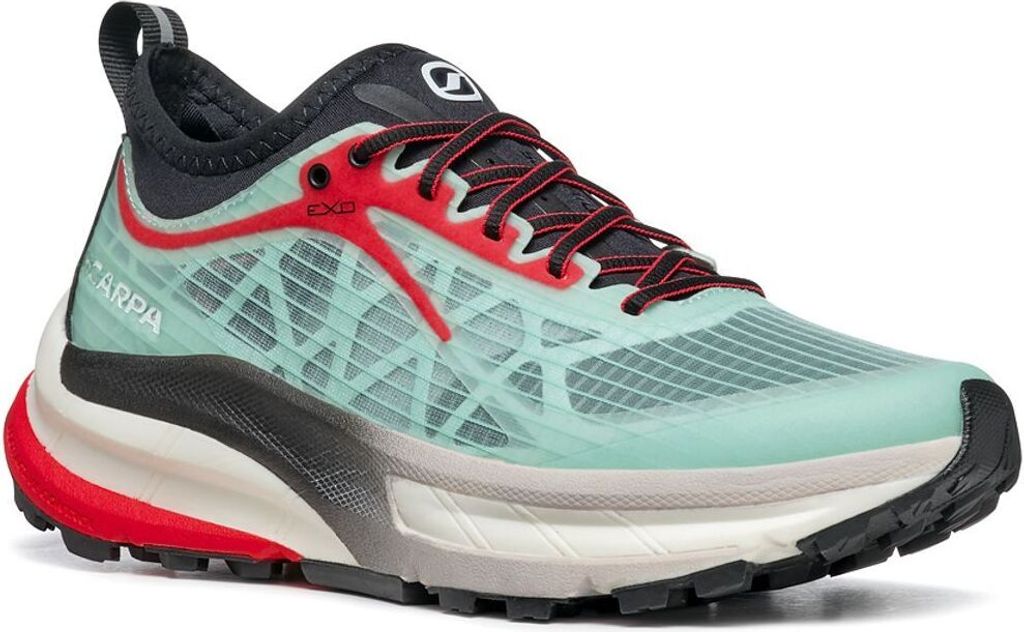 Golden Gate ATR Wmn Alpine Running-Schuh, Scarpa, Größe 38,5, Farbe aqua/black