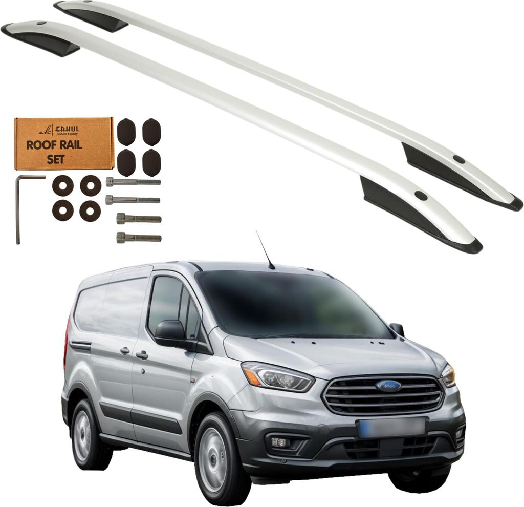Dachreling FORD TRANSIT COURIER AB 2014-2023 Aluminium Produktbild 