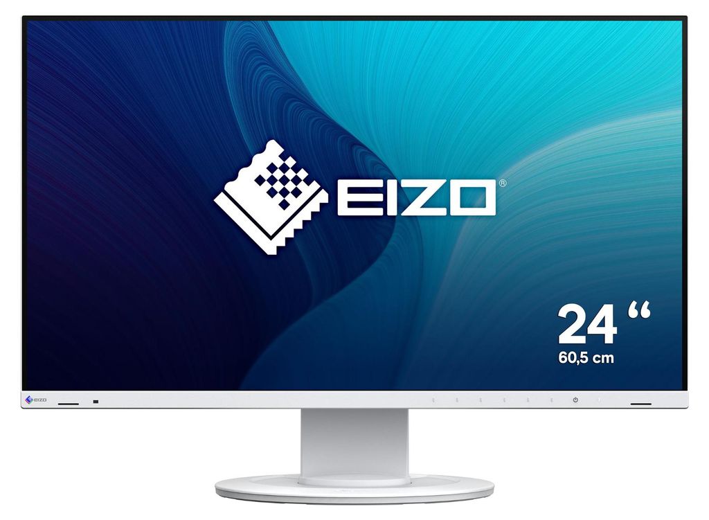 EIZO FlexScan EV2400R-WT, 60,5 cm (23.8"), 1920 x 1080 Pixel, Full HD, LCD, 5 ms, Weiß