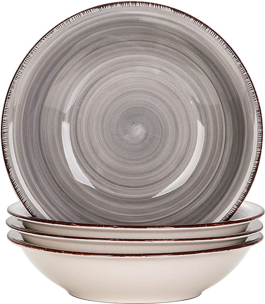 vancasso Assiette à soupe en grès, 4 pièces Assiette Image du produit 
