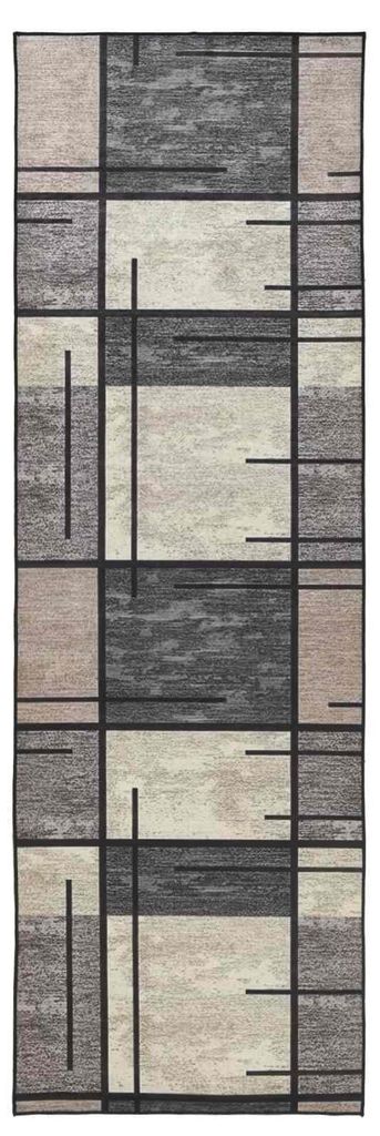 vidaXL Teppichläufer LESAKA Braun 100 x 300 cm Produktbild 