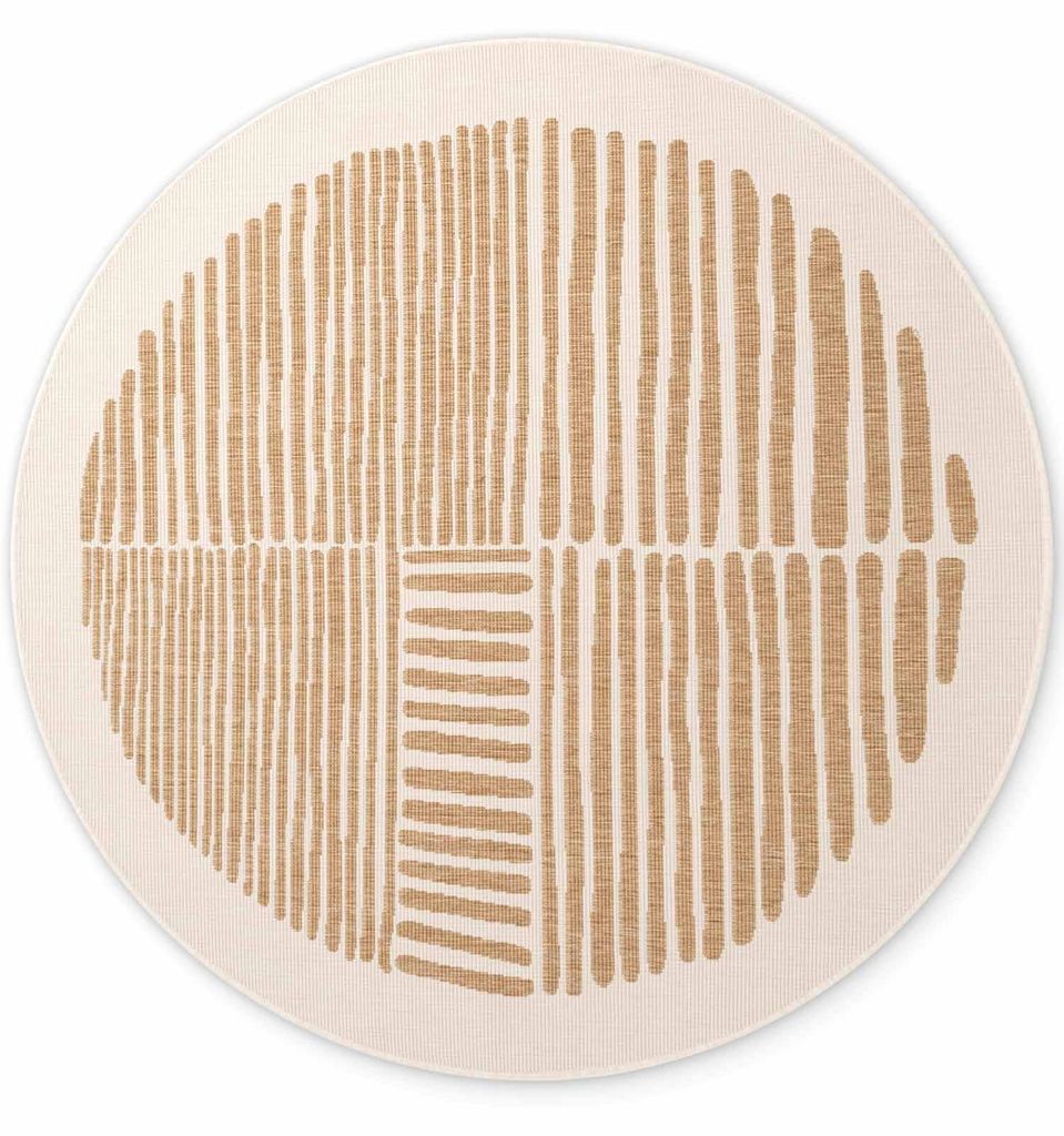 Ted Baker platgeweven vloerkleed, rond, Bounds, Productafbeelding 