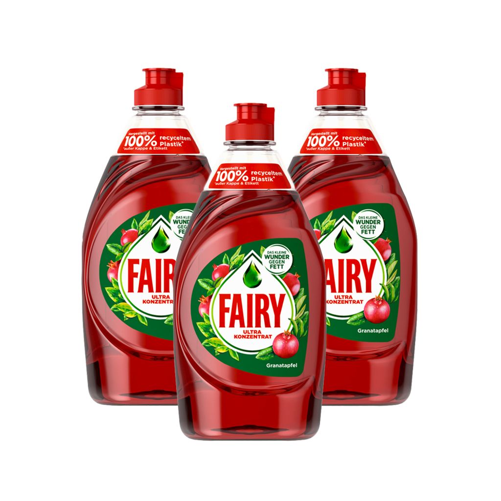 Fairy Handspülmittel Granatapfel Ultra Konzentrat 3x 450ml