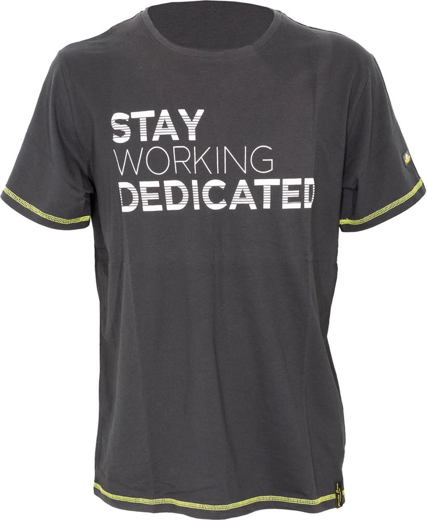 Uncle Sam T-Shirt dunkelgrün/lime Gr. L