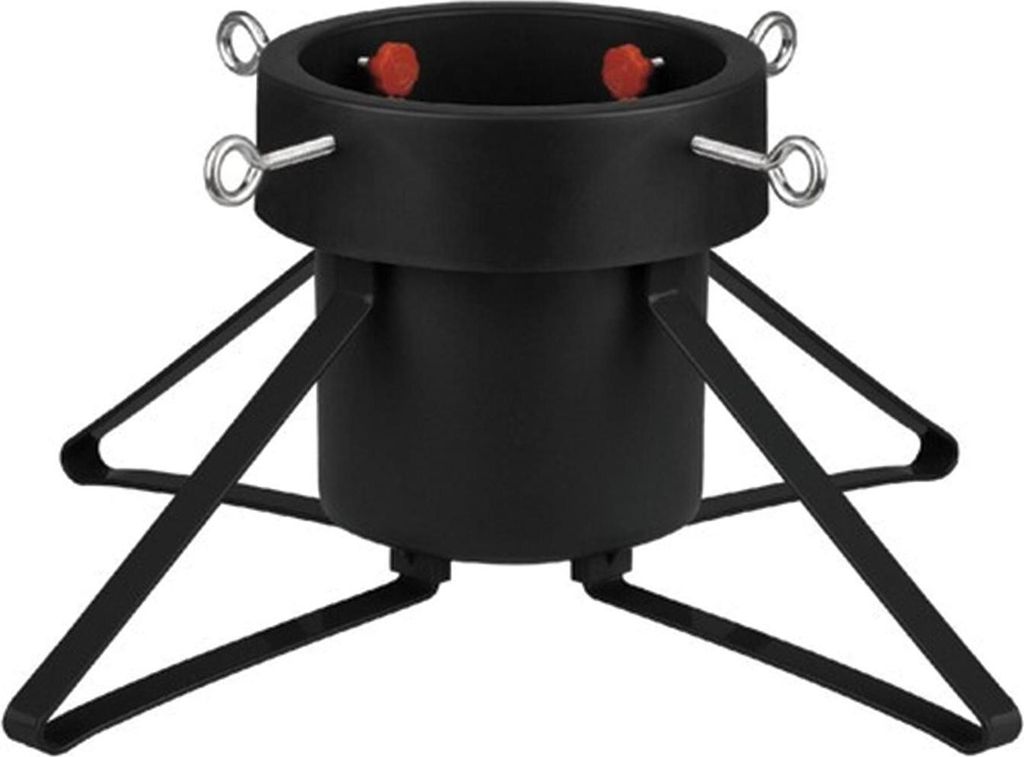 Ruhhy 22306 Kerstboomstandaard, 48 x 20 cm, zwart Productafbeelding 