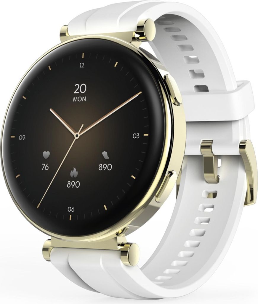 Hama Smartwatch 7000, 43 mm, Telefonfunktion, Gold Produktbild 