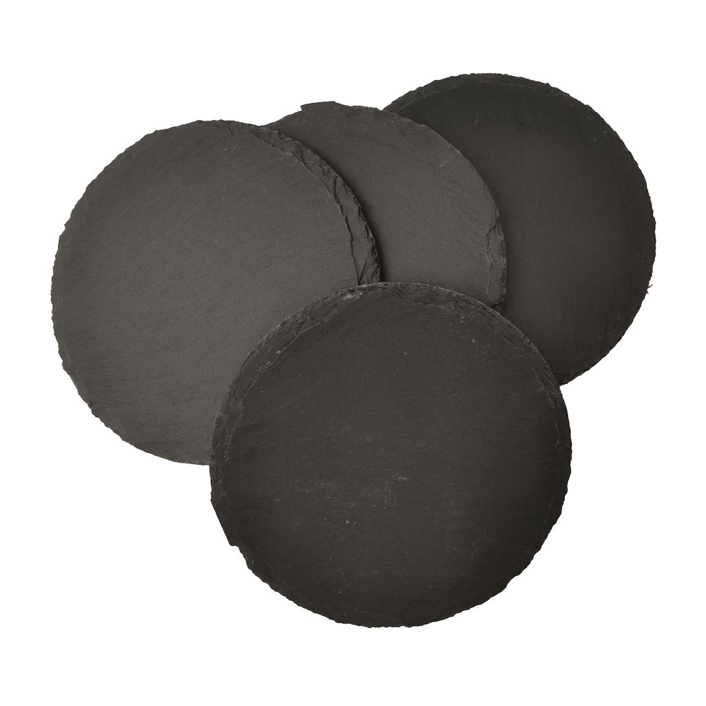 Břidlicové podtácky, D: 10 cm, sada 4 ks Obrázek produktu 