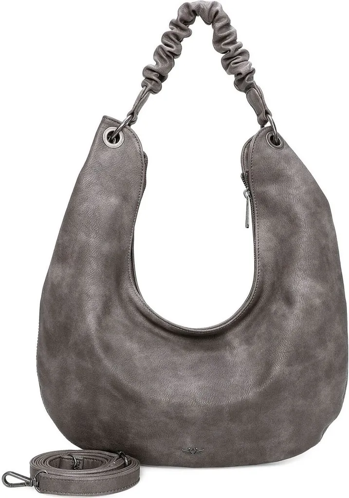 Fritzi aus Preußen Lizz01 Hobo Dark Stone - Sac à épaule gris élégant