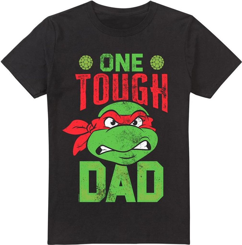 Teenage Mutant Ninja Turtles - "One Tough Dad" T-Shirt für Herren - Vatertag TV6825 (M) (Schwarz)