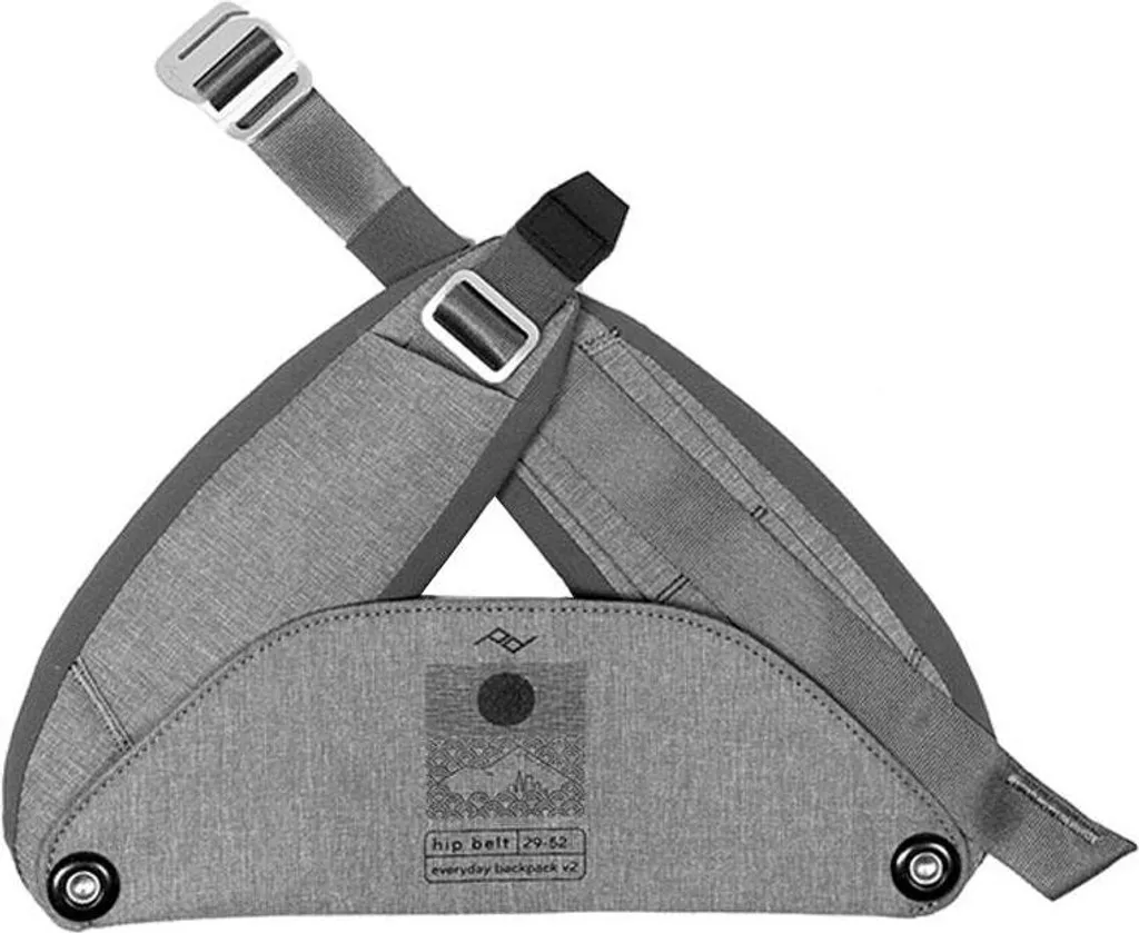 Peak Design Everyday Hip Belt v2 Ash - Ceinture de Stabilisation Confort