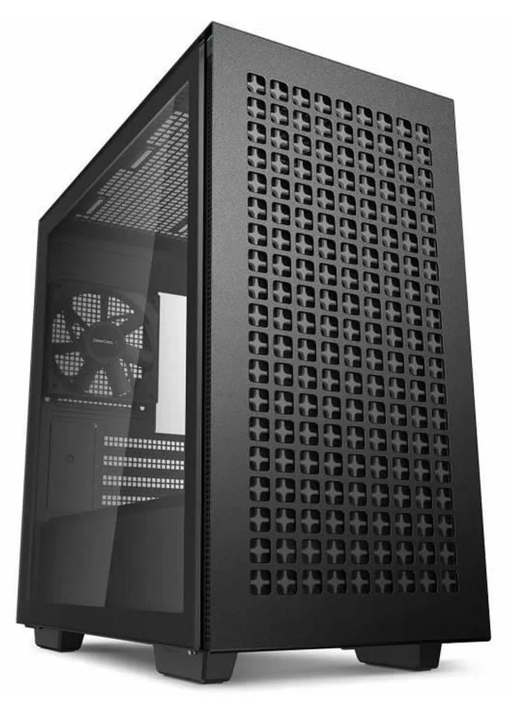 Boîtier PC Micro-ATX DeepCool CH370 Noir avec Panneau Latéral Amovible - 15