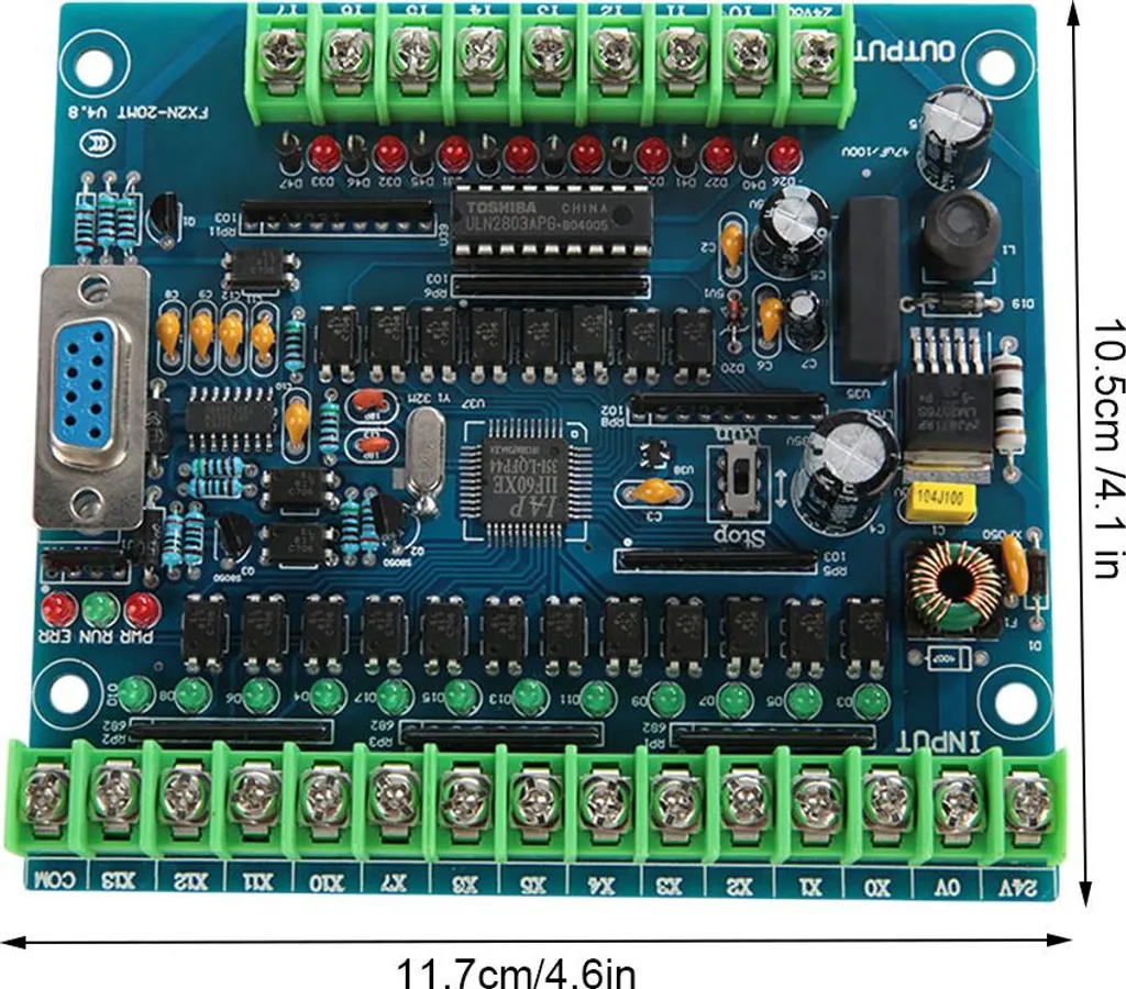 Automate Programmable Industriel 24V FX2N-20MT à Sorties Transistors 0.5A - 12