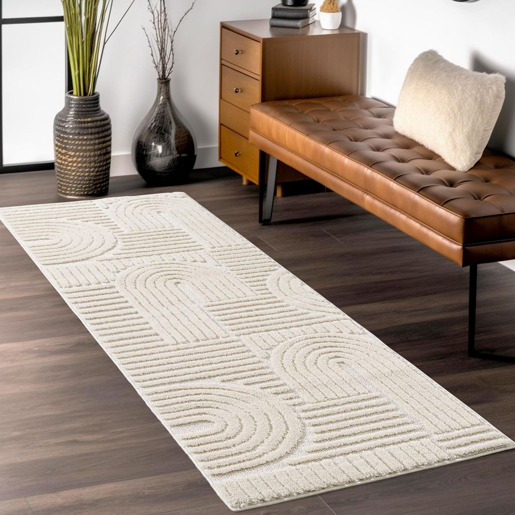 Carpetsale24 Hochflor Teppich Wohnzimmer Skandinavische Produktbild 