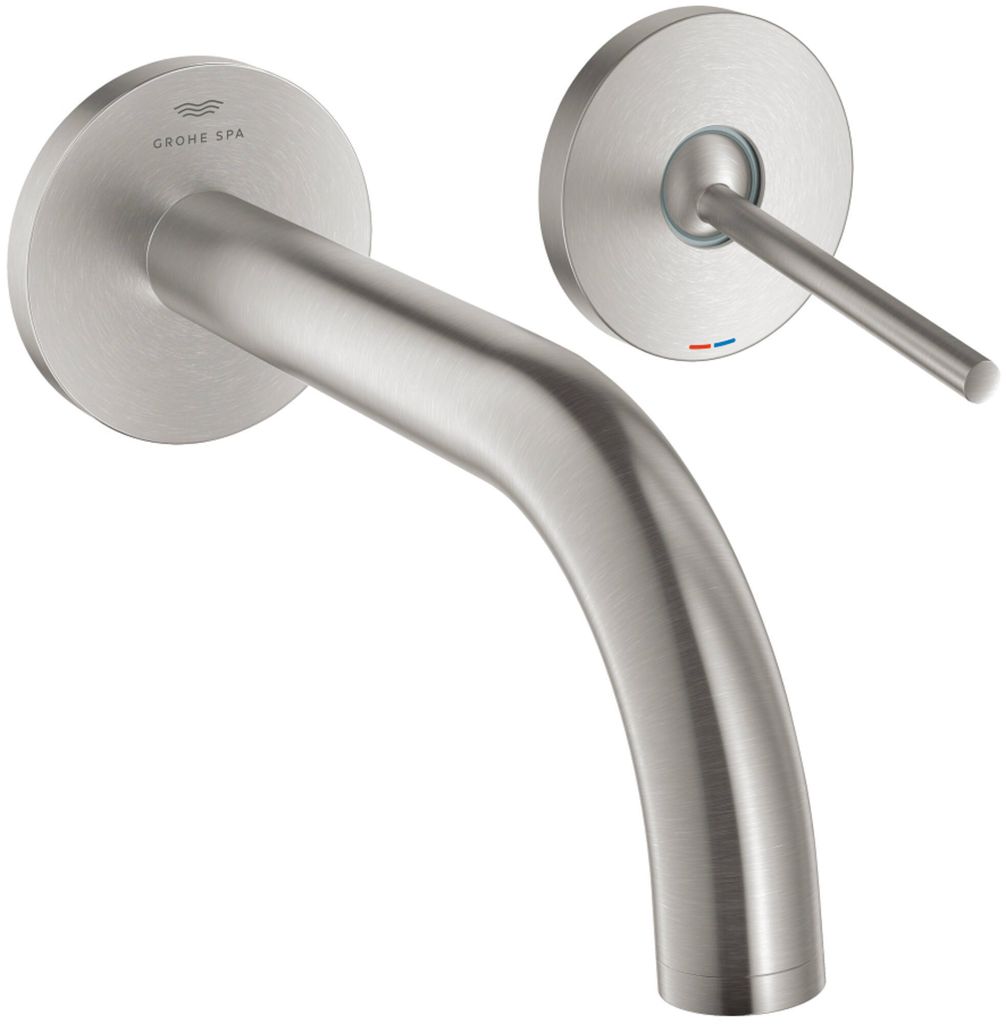 Grohe Atrio 2-Loch Waschtischbatterie, UP-Montage, Ausladung 185mm, Pinhebel, 29410DC0