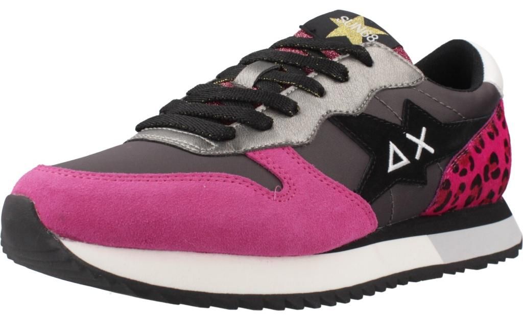 SUN68 STARGIRL ANIMAL Schuhe Rosa