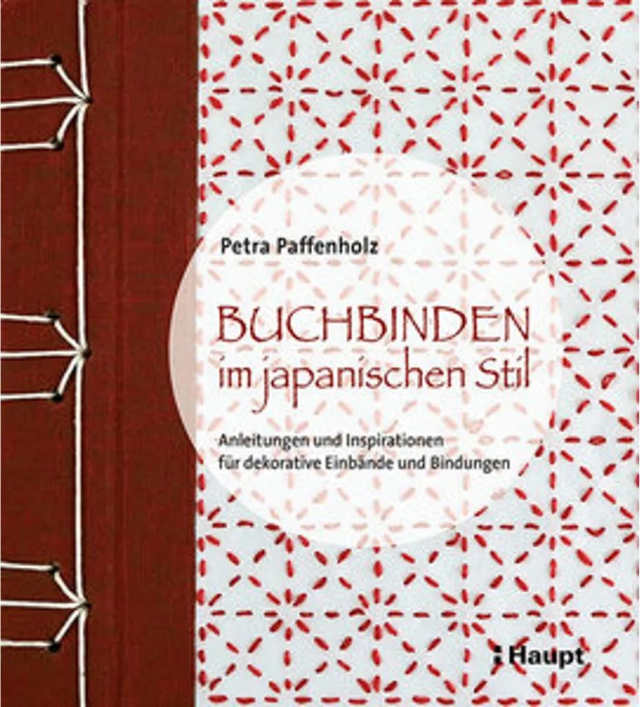 Livre de reliure japonaise traditionnelle Buchbinden im japanischen Stil