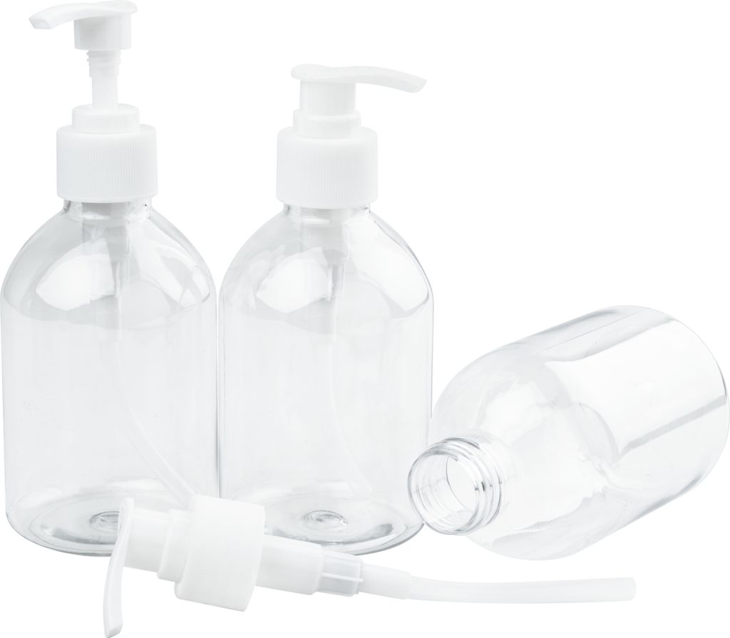 VBS Pumpflasche Set 3 Stück 300 ml 6.5 cm Durchmesser Produktbild 