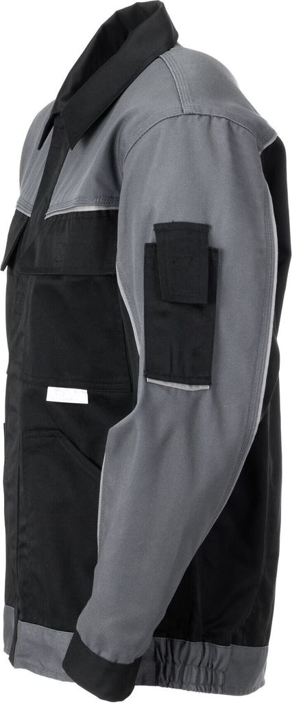 Planam Bundjacke Highline Gr. 50 schwarz/schiefer/zink Produktbild 