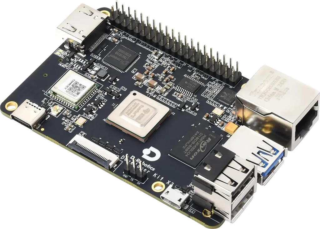 Singleboard IA RDK X3 D-ROBOTICS 2GB : créez vos systèmes intelligents