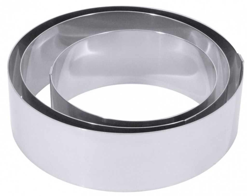 Perforierter Tortenring, 12,5 Cm, Edelstahl - De Buyer