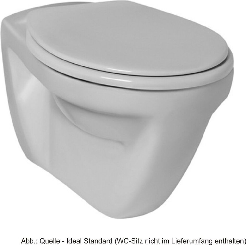 Ideal Standard Eurovit - Wand-WC, Flachspülung, weiß Produktbild 2