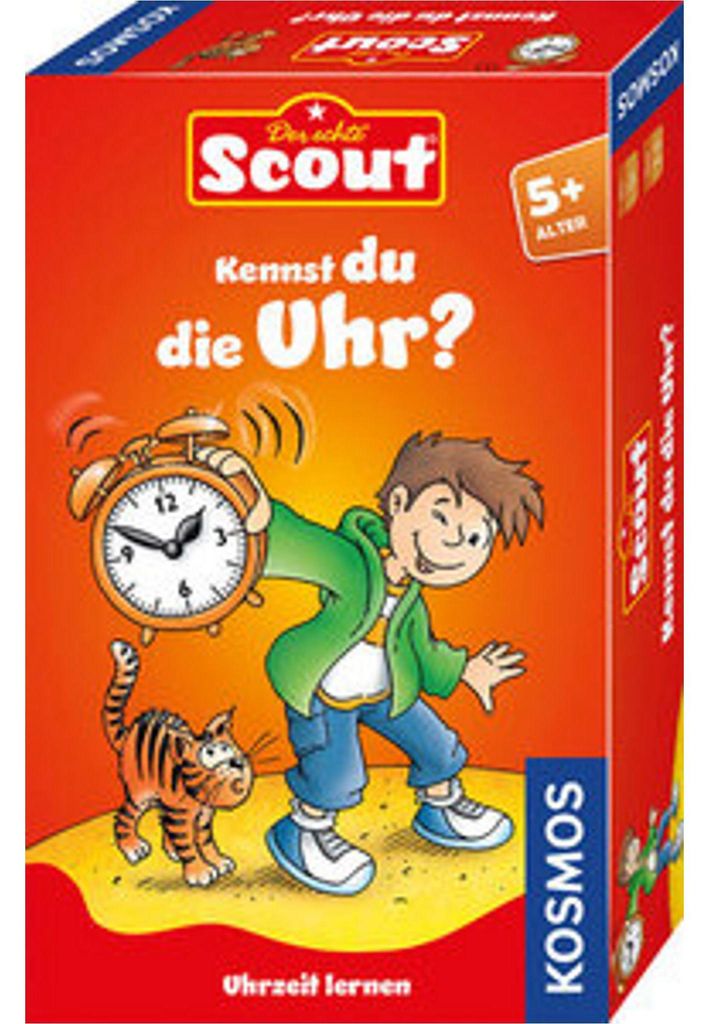 Kosmos Scout - Kennst du die Uhr? Lernspiel für 1-4 Kinder Produktbild 
