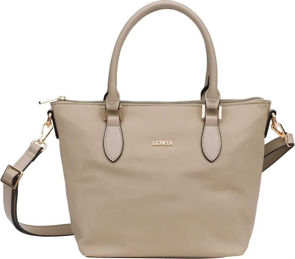 Sac à main chic Alena L.CREDI Beige - Sac de ville pratique et élégant