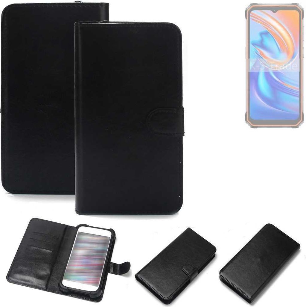 K-S-Trade Handyhülle Schutzhülle kompatibel mit Blackview BV9200 Handy Schutz Hülle Handyhülle Bumper schwarz 1x