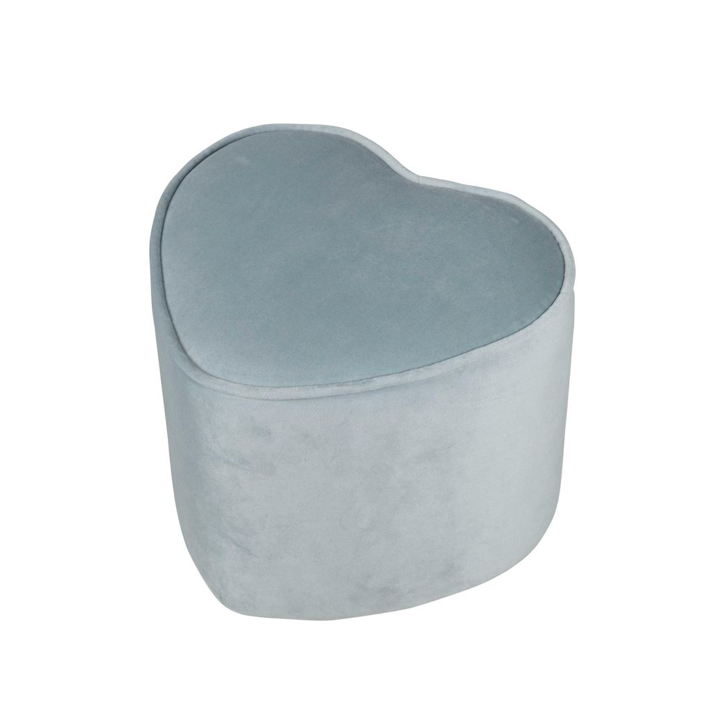 roba Kinderhocker in Herzform „Lil Sofa“, bequemer Hocker, Produktbild 