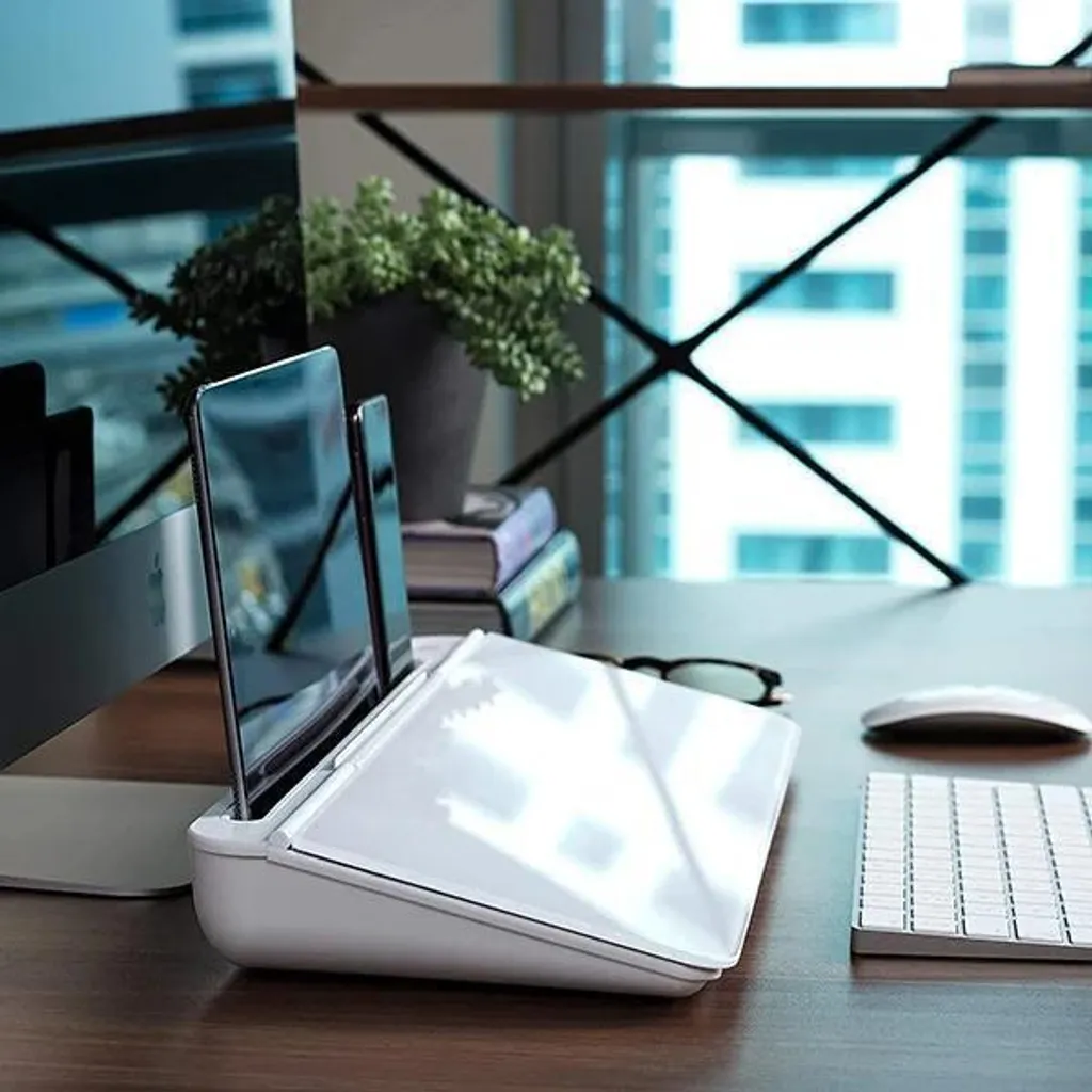 Lavagna Vetro Scrivania DESKNOTE 45x20cm - Robusta e Multifunzionale - 6