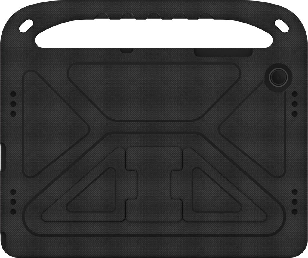 Mobigear AeroArmor Samsung Galaxy Tab A9 Plus (2023) Tablet Hülle für Kinder mit Tragegriff + Stifthalter - Schwarz